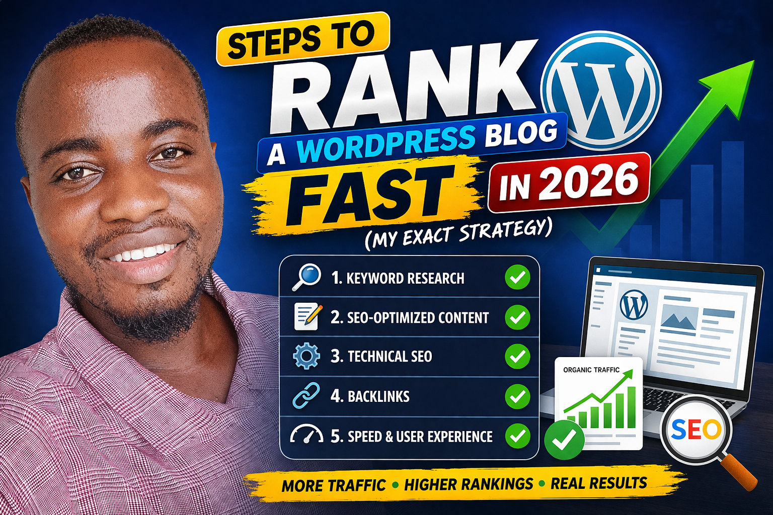 Steps to Rank a WordPress Blog Fast
