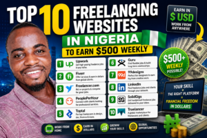 Top 10 Freelancing website in Nigeria to earn $500 weekly