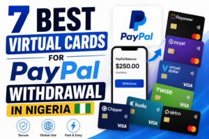 7 Best Virtual Cards for PayPal Withdrawal in Nigeria