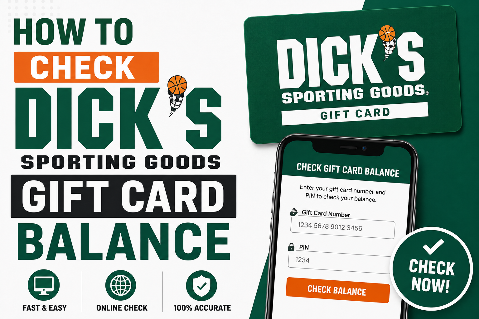 Check Dicks Gift Card Balance