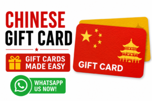 Chinese Gift Card Vendors WhatsApp