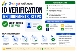 Google Adsense ID Verification 2026: Requirements, Steps