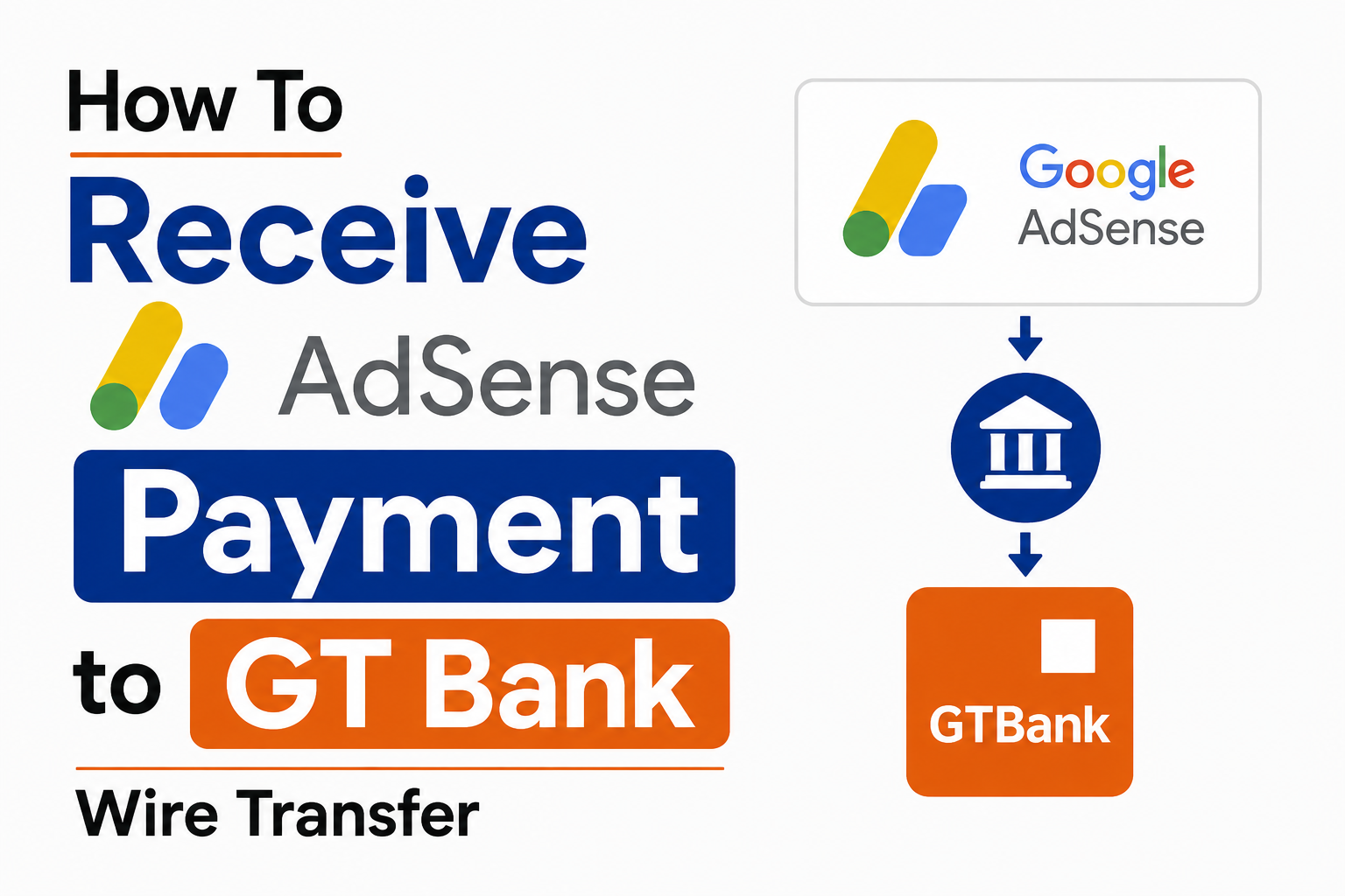 How To Receive Adsense Payment to GT Bank Wire Transfer