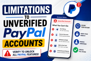 Limitations to Unverified PayPal Accounts