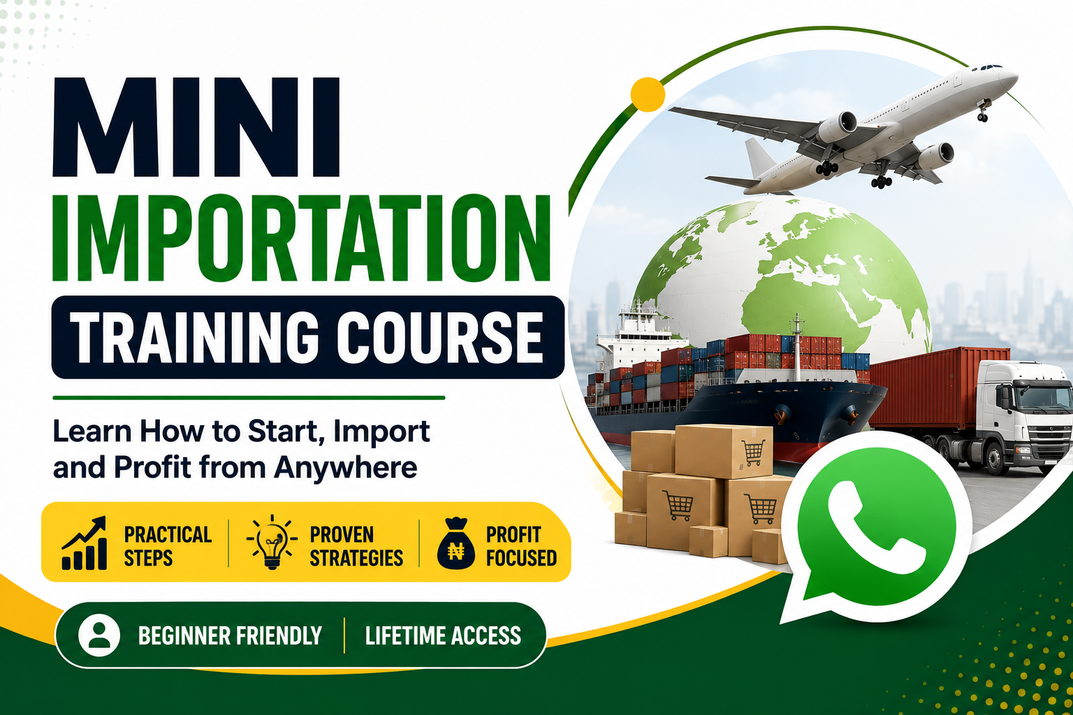 Mini Importation Training Course (WhatsApp Group) 2026